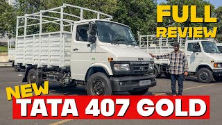 Tata 407 Gold SFC BS6 EBD phase 2  TATA Mini Truck  Detailed walkaroundSpecifications Review [upl. by Monty]