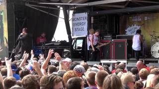 I See Stars  Full Set Live at Warped Tour Milwaukee 2013 [upl. by Kiyoshi]