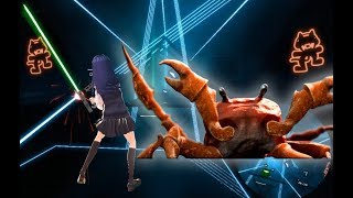 Beat Saber Crab Rave  Noisestorm EXPERT [upl. by Yecart]