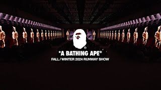 A BATHING APE® FALLWINTER 2024 RUNWAY SHOW in Shanghai [upl. by Aitnahs61]