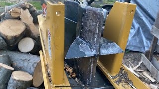 County Line Log Splitter 4Way Wedge REVIEW [upl. by Eicnan]