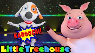 Kaboochi  Dance Song for Babies  Music for Kids  Cartoon videos by Little Treehouse [upl. by Atsyrk754]