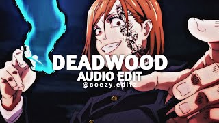 Deadwood  Really slow motion edit audio [upl. by Ahsinauj169]