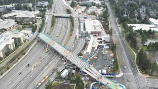 Microsoft Redmond East campus construction progress [upl. by Atilrak270]