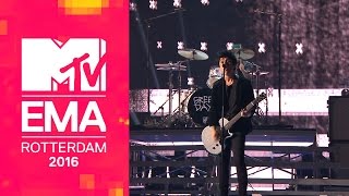 Green Day  American Idiot Live from the 2016 MTV EMA Awards [upl. by Marthe]