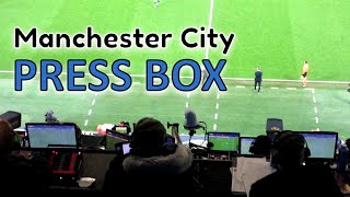 Manchester City Press Box [upl. by Tallu115]