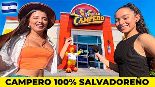 POLLO CAMPERO es 100 SALVADOREÑO 🇸🇻 La VERDAD brenlaviajera [upl. by Let739]