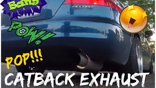 Honda Accord Catback Exhaust [upl. by Haliled745]