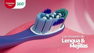 Cepillo Dental Colgate 360° para una buena salud bucal [upl. by Reste958]