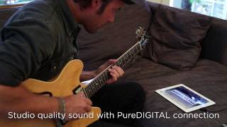 How to plug your guitar into iPad and GarageBand [upl. by Ocirne340]