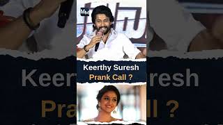 Keerthy Suresh Prank Call   Natural Star Nani  Saripodhaa Sanivaaram  MM Tollywood Buzz [upl. by Dnalyr]