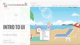 Cartoon Animator 4 Tutorial  Intro to UI [upl. by Neehsar]