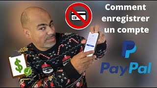 Enregistrer un compte paypal gratuitement sans carte ni compte bancaire LeDaronGeekMoney [upl. by Eednarb]