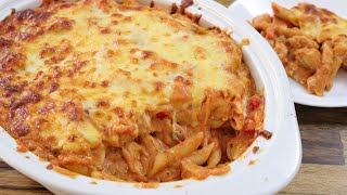 Chicken Pasta Bake Recipe [upl. by Jurkoic]