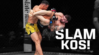 EVERY Slam KO in UFC History 😤 [upl. by Mungam147]