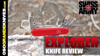 Victorinox Swiss Army Explorer Knife Review  OsoGrandeKnives [upl. by Elegna]