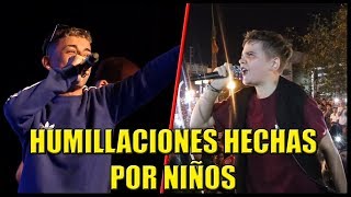 Las Mejores HUMILLACIONES hechas por niños  Batallas de rap [upl. by Edwine523]