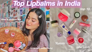 Top Lip balms in India for dried and chapped lips  clear and tinted lip balms nishkabhura [upl. by Leiand260]