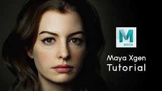 Creating Realistic Hair with Maya XGen [upl. by Eittak]