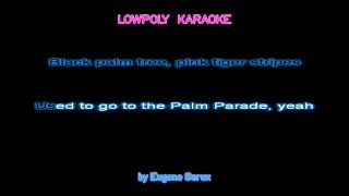 Lana Del Rey  Trash Magic INSTRUMENTAL  KARAOKE  LYRICS [upl. by Primo388]