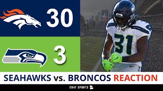 Seahawks Rumors amp News After 303 Blowout Loss vs Broncos  DeeJay Dallas Nick Bellore Stand Out [upl. by Oterol]