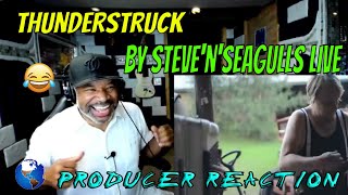 Thunderstruck by StevenSeagulls LIVE  Producer Reaction [upl. by Enomal111]