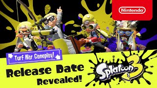 Splatoon 3 – Release Date Revealed  Nintendo Switch [upl. by Abraham716]