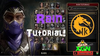 Mortal Kombat 11 how to unlock Rain Hurricane Strength skin Tutorial Lesson [upl. by Winters]