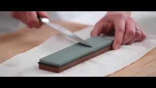 How to Sharpen a Knife with a Whetstone [upl. by Mirelle]