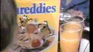 Shreddies commercial 1989 [upl. by Iniretake]