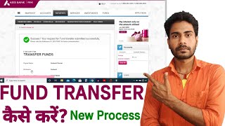 Axis Bank Net Banking Fund Transfer  Axis Bank Net Banking se paisa transfer kaise kare  Axis Bank [upl. by Kolosick395]