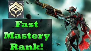 How To Get Mastery Rank Fast In Warframe  Beginners Guide [upl. by Aiclef]