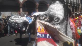 Carnaval en Pátzcuaro 2019 La ley vs Obregón [upl. by Calbert]