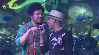 Papon amp Zubeen Sing Together  Shyamkanu Mahanta  North East Festival 2018 [upl. by Enitsirk904]