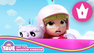 Glitter crystal racing with Princess Grizelda  True and the Rainbow Kingdom Episode Clip [upl. by Illek]