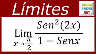 LÍMITES TRIGONOMÉTRICOS  Ejercicio 11 [upl. by Gurl]