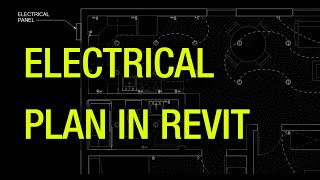 Drawing an Electrical Plan in Revit [upl. by Clevey]