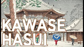 Kawase Hasui A collection of 153 works 4K [upl. by Ecela]