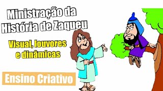 CRIATIVIDADE NO ENSINOMinistração de Zaqueu Dica de Visual corinhos e dinâmica  Tia Gabi [upl. by Haron]