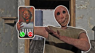 Granny Remake vs Granny ► Funny horror granny house game animation [upl. by Tybald]