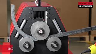 Tutorial for the Nargesa MC150B Tube and Pipe Bending Roll Bender [upl. by Arded]