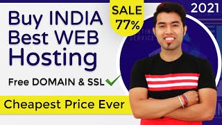 🔴 How to Buy India Best Web Hosting amp Get Free Domain amp SSL Certificate Complete Tutorial in 2021 [upl. by Hendrix830]