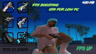 SAMP modpack for low end pc 250 fps boost 2022 gta in desc [upl. by Sybilla]