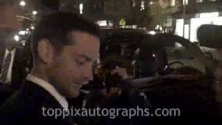 Tobey Maguire  Signing Autographs at Brothers Premiere Afterparty in NYC [upl. by Brieta]