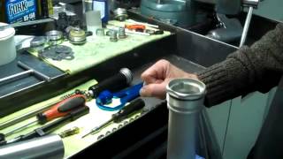 How to Service WP KTM Husaberg Closed Chamber Bladder Forksmp4 [upl. by Jo Ann]