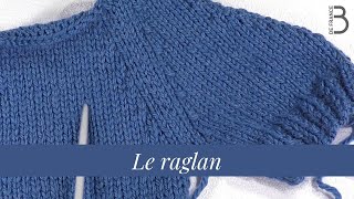 La technique du raglan tricot  Bergère de France [upl. by Ilbert]