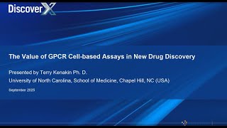 EDRX Webinar The value of GPCR cell based assays in drug discovery [upl. by Ynalem]