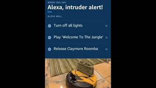 Alexa intruder alert [upl. by Ivel610]