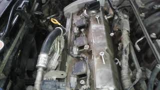 Nissan cefiro spark plug replace [upl. by Parsifal]