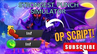 New Op Script For Strongest Punch Simulator 2024 [upl. by Karola]